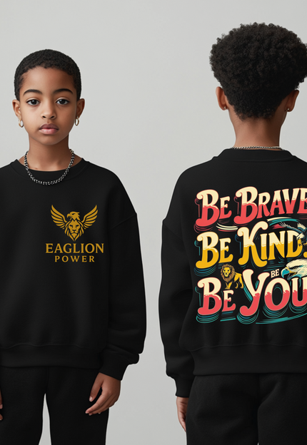 Motivating kids sweatshirt
