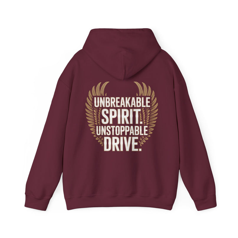 Motivational Hoodie for Unbreakable Spirit
