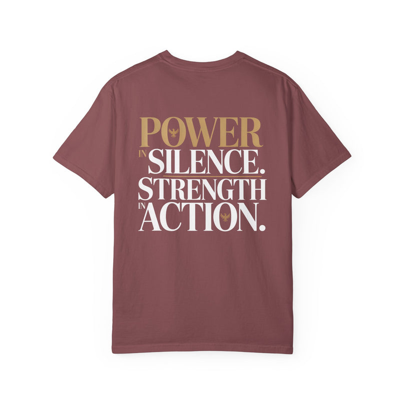 Empowering Silence T-shirt Design