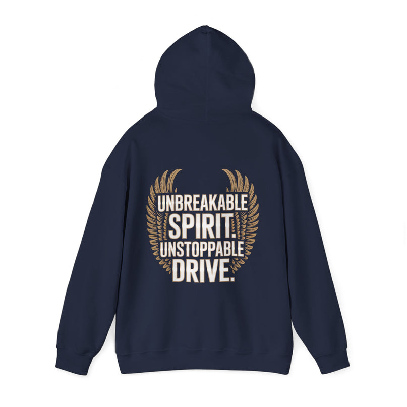 Motivational Hoodie for Unbreakable Spirit