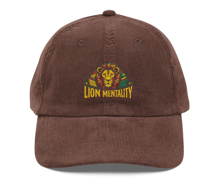Vintage Cap with Lion Design