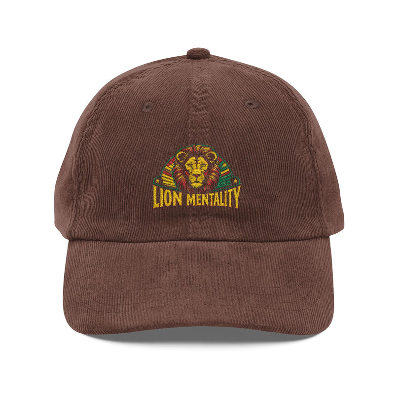 Vintage Cap with Lion Design