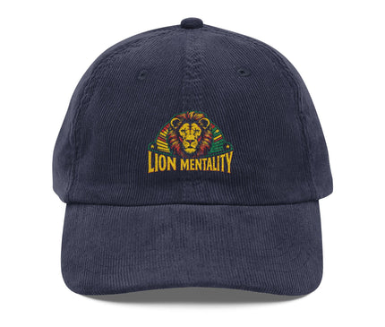 Vintage Cap with Lion Design