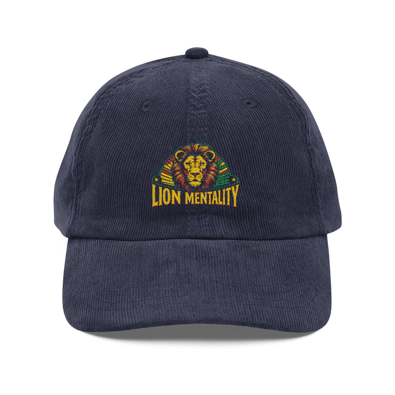 Vintage Cap with Lion Design
