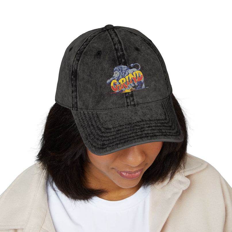 Bold Vintage Cap for Motivational Spirit
