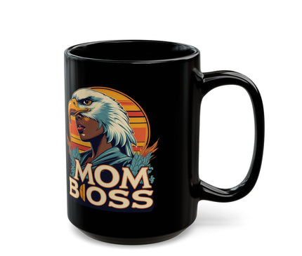 Mom Boss Mug: Empower Your Day for Woman