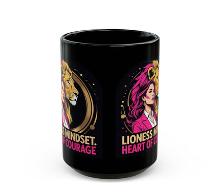 Empowerment Mug: Heart of Courage for Boss Lady