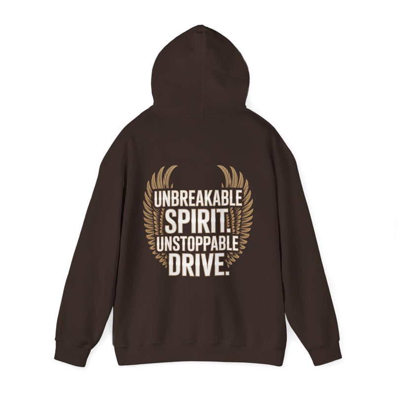 Motivational Hoodie for Unbreakable Spirit