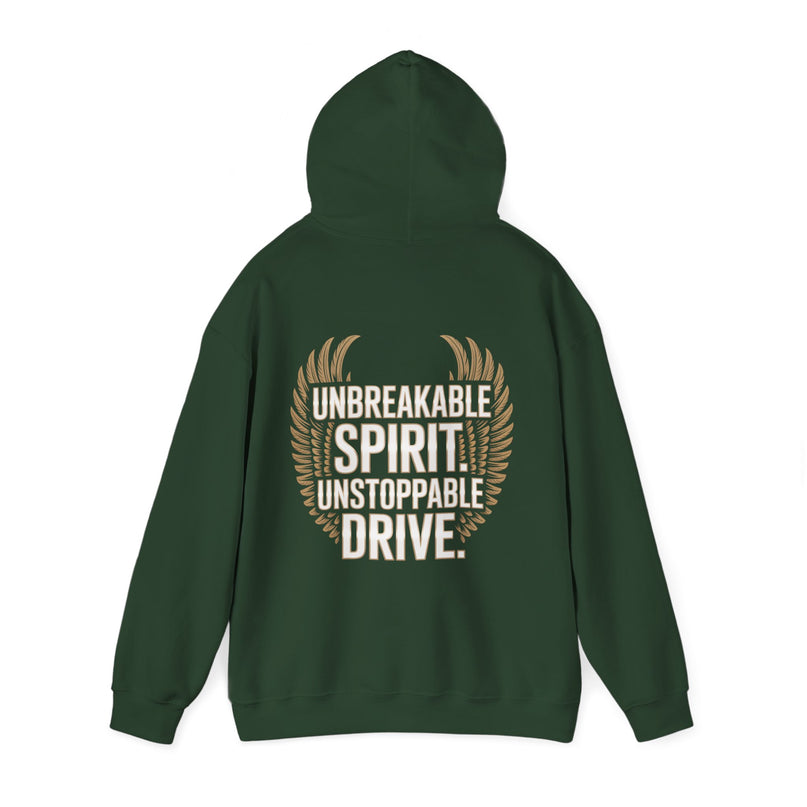 Motivational Hoodie for Unbreakable Spirit