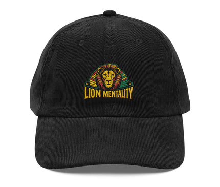 Vintage Cap with Lion Design