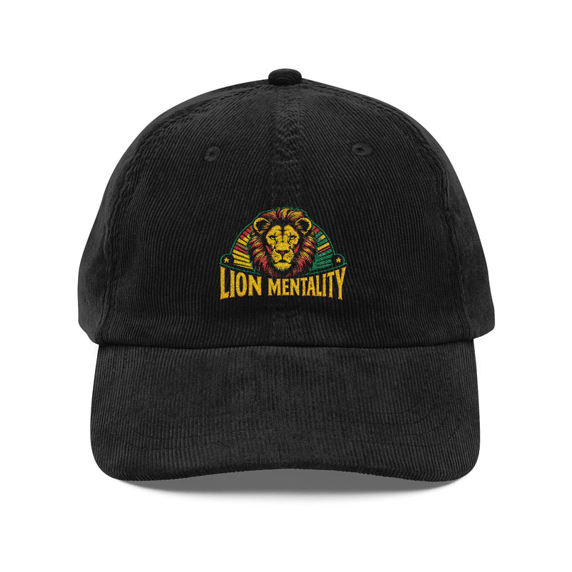 Vintage Cap with Lion Design