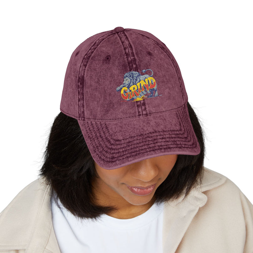 Bold Vintage Cap for Motivational Spirit