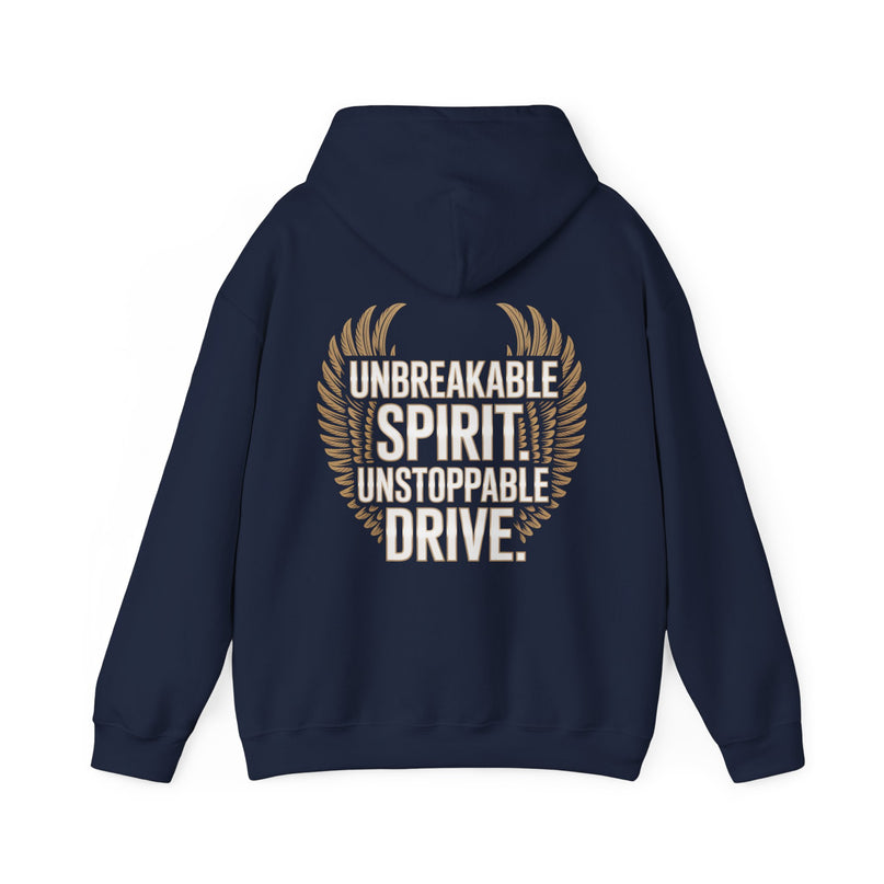 Motivational Hoodie for Unbreakable Spirit