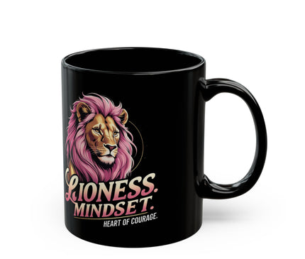 Lioness Mindset Mug for Courage For Woman