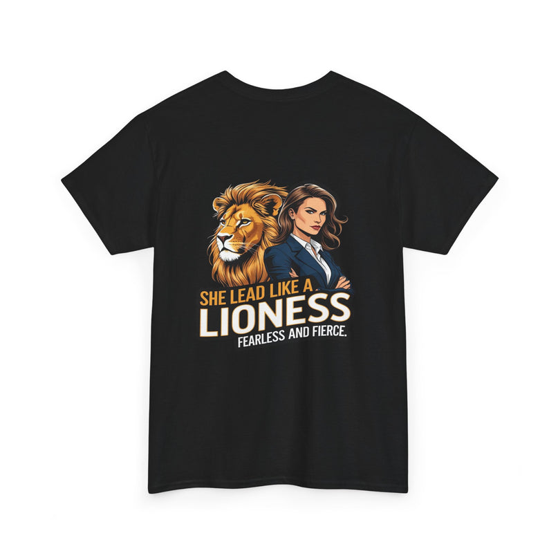 Lead Like a Lioness T-shirt for woman