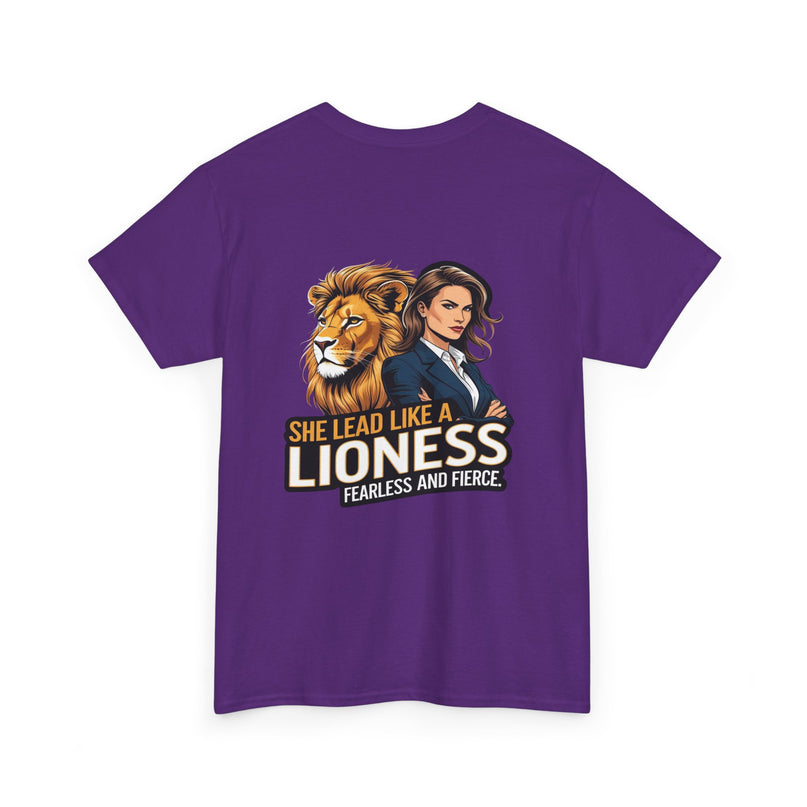 Lead Like a Lioness T-shirt for woman