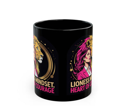 Empowerment Mug: Heart of Courage for Boss Lady