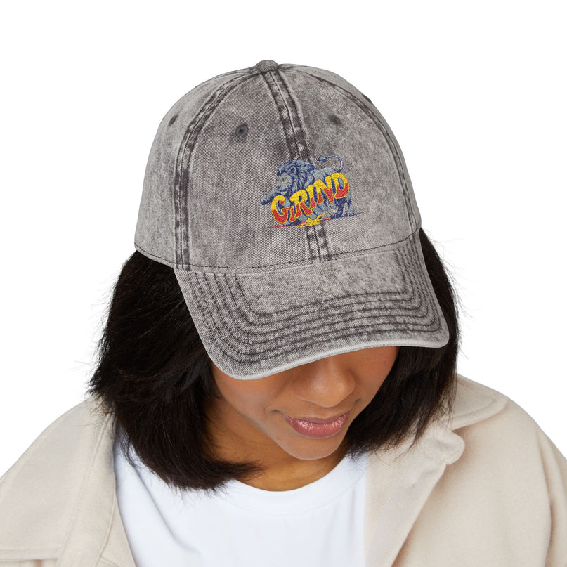 Bold Vintage Cap for Motivational Spirit
