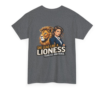 Lead Like a Lioness T-shirt for woman