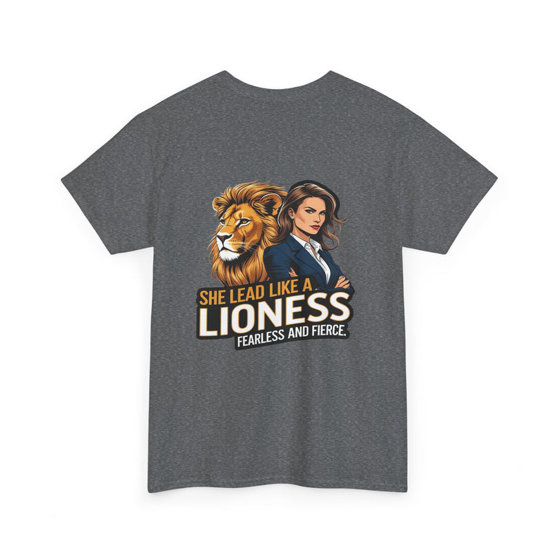 Lead Like a Lioness T-shirt for woman