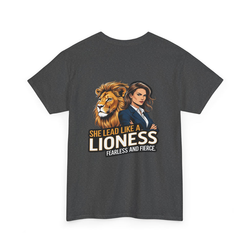 Lead Like a Lioness T-shirt for woman
