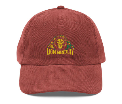 Vintage Cap with Lion Design