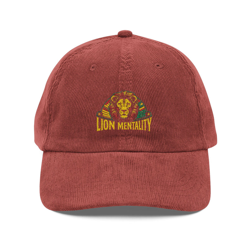 Vintage Cap with Lion Design