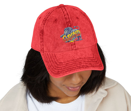 Bold Vintage Cap for Motivational Spirit