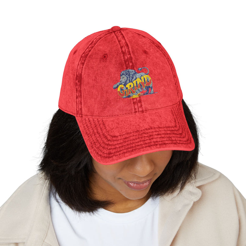 Bold Vintage Cap for Motivational Spirit