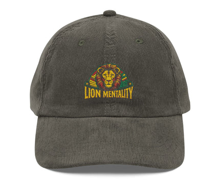 Vintage Cap with Lion Design