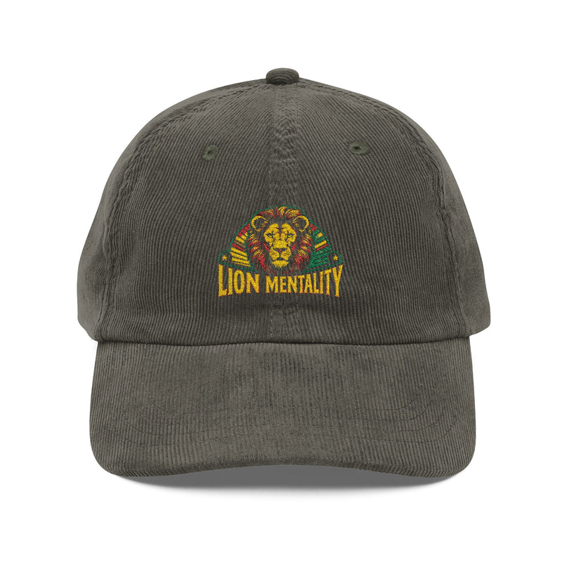 Vintage Cap with Lion Design