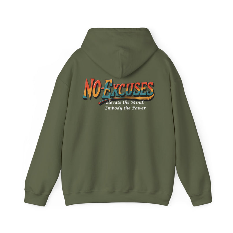 No Excuses Motivational Hoodie