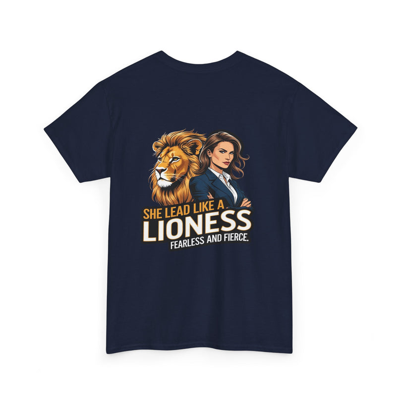 Lead Like a Lioness T-shirt for woman