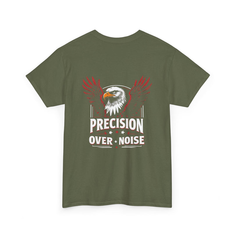 Precision Over Noise T-shirt for man