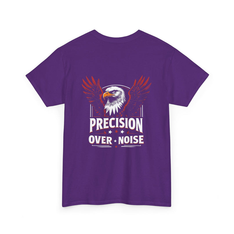 Precision Over Noise T-shirt for man