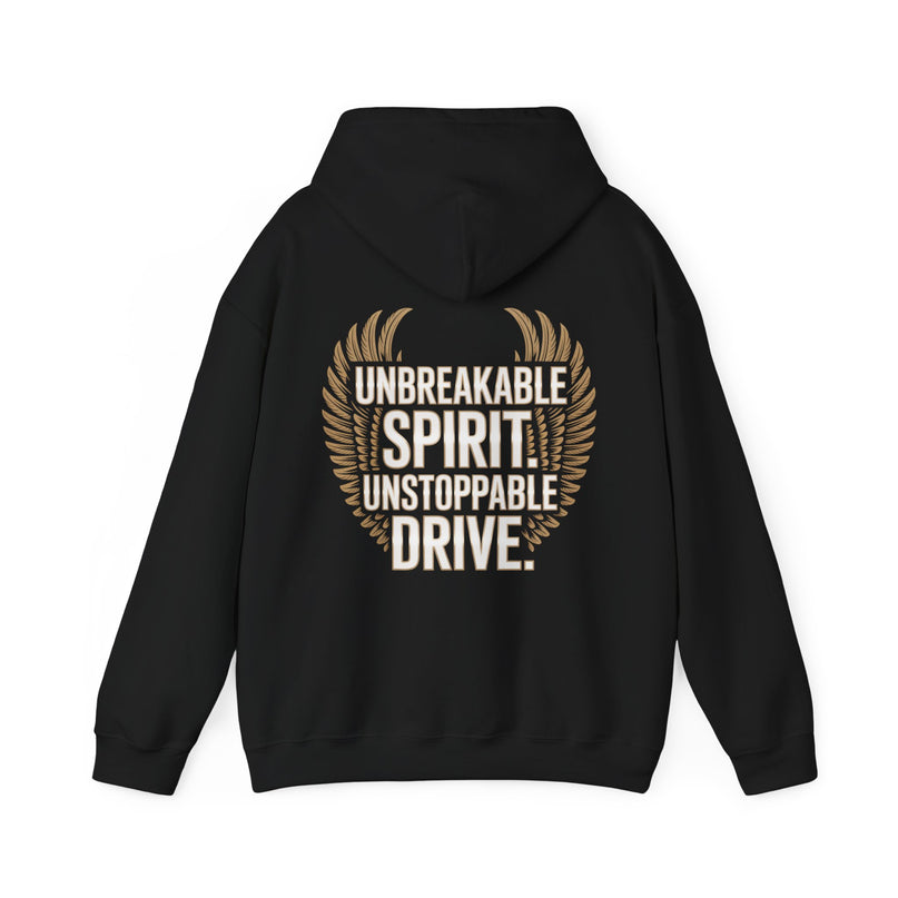 Motivational Hoodie for Unbreakable Spirit