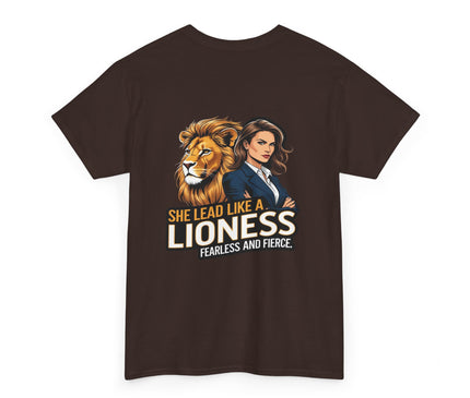 Lead Like a Lioness T-shirt for woman