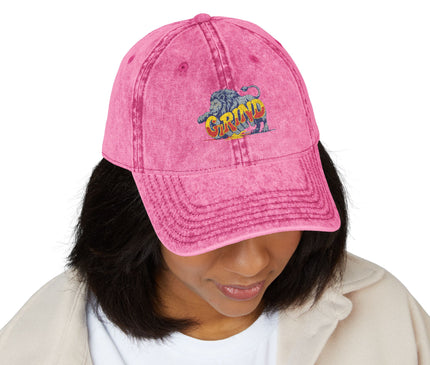 Bold Vintage Cap for Motivational Spirit