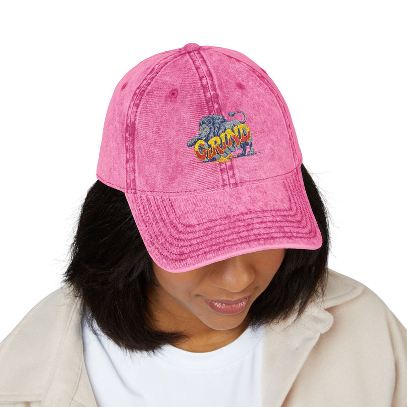 Bold Vintage Cap for Motivational Spirit