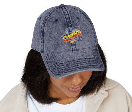 Bold Vintage Cap for Motivational Spirit