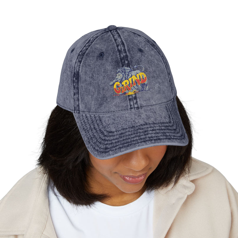 Bold Vintage Cap for Motivational Spirit