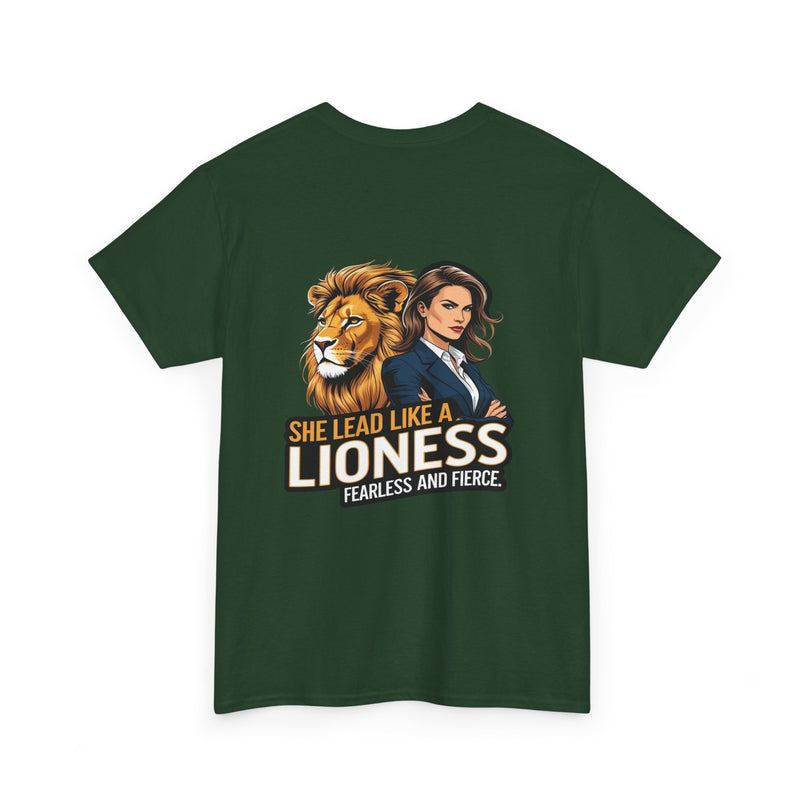 Lead Like a Lioness T-shirt for woman