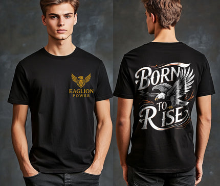 Born to Rise Eagle T-shirt for man