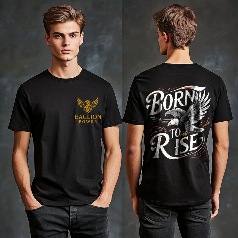 Born to Rise Eagle T-shirt for man