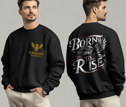 Eagle Graphic Born to Rise Sweat for Man