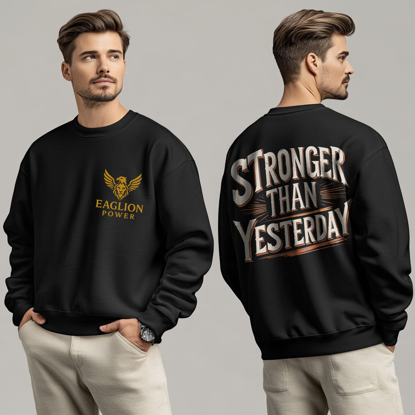 Stronger Than Yesterday Sweat Man